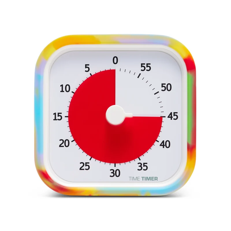 Time Timer® MOD - Tie Dye 60 Minutes