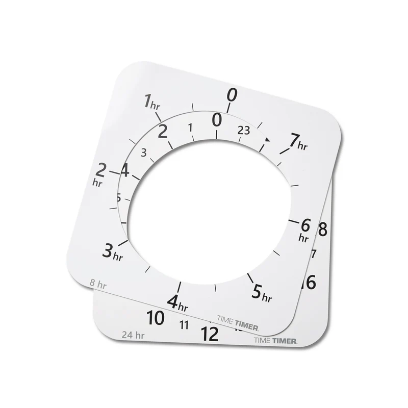 Time Timer® MAX Extra Timer Faces & 3 Markers
