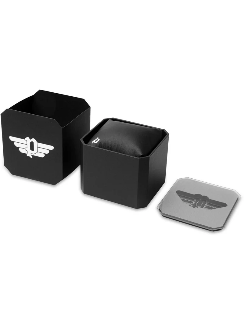 Police Dayton PEWGR0082302 Herrenuhr Schwarz • Automatikwerk JX-2804 • Skelett-Zifferblatt
