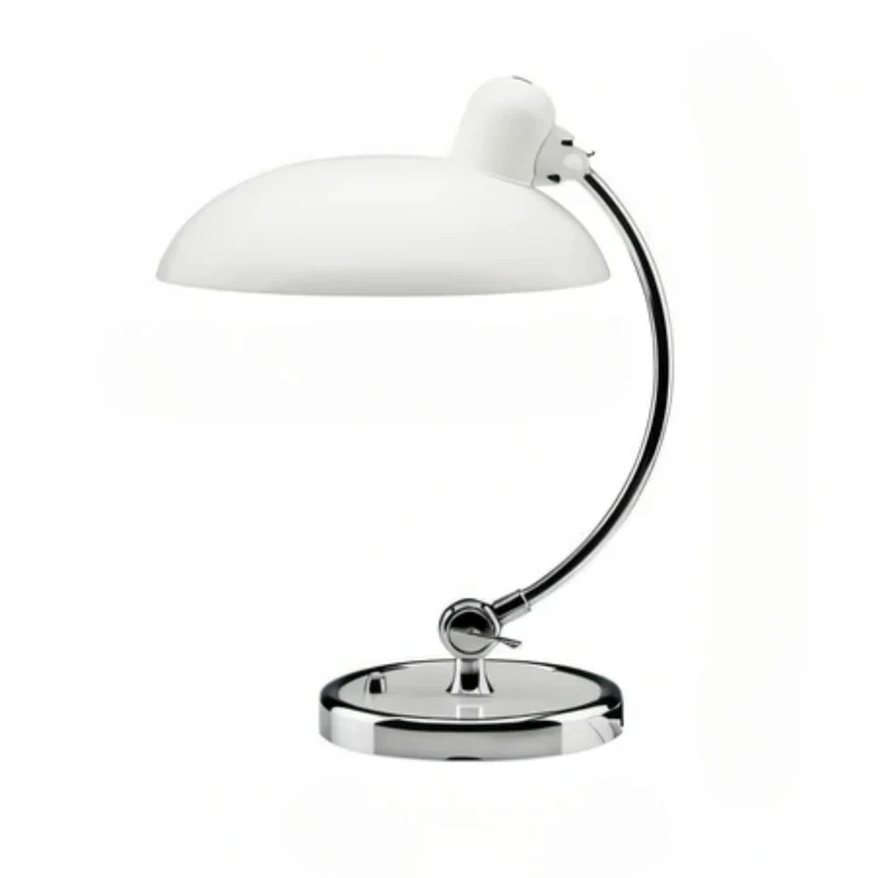 Verstelbare Tafellampen met IJzeren Kap Retro E27 Fitting Leeslamp Bureaulamp Nachtkastje Verlichting | Sansoti