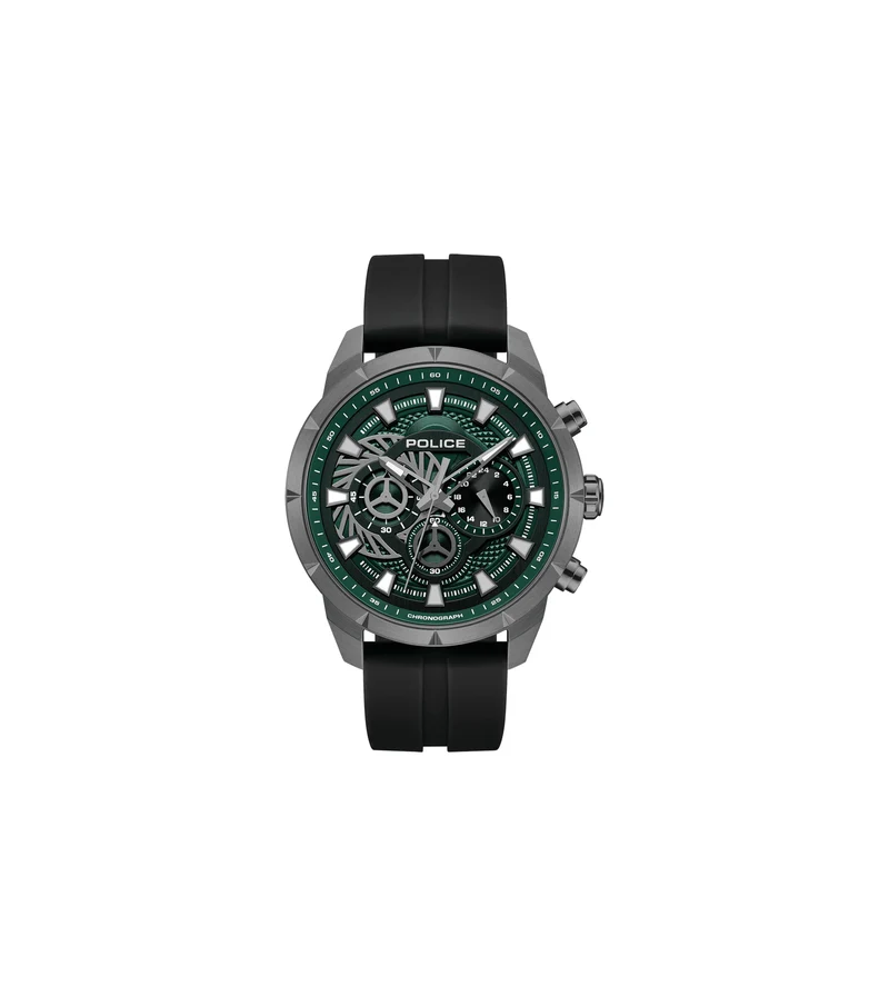 Police Neist PEWGQ0092703 Herrenuhr Schwarz • Dual-Time-Funktion • Ionenplattiertes Gehäuse
