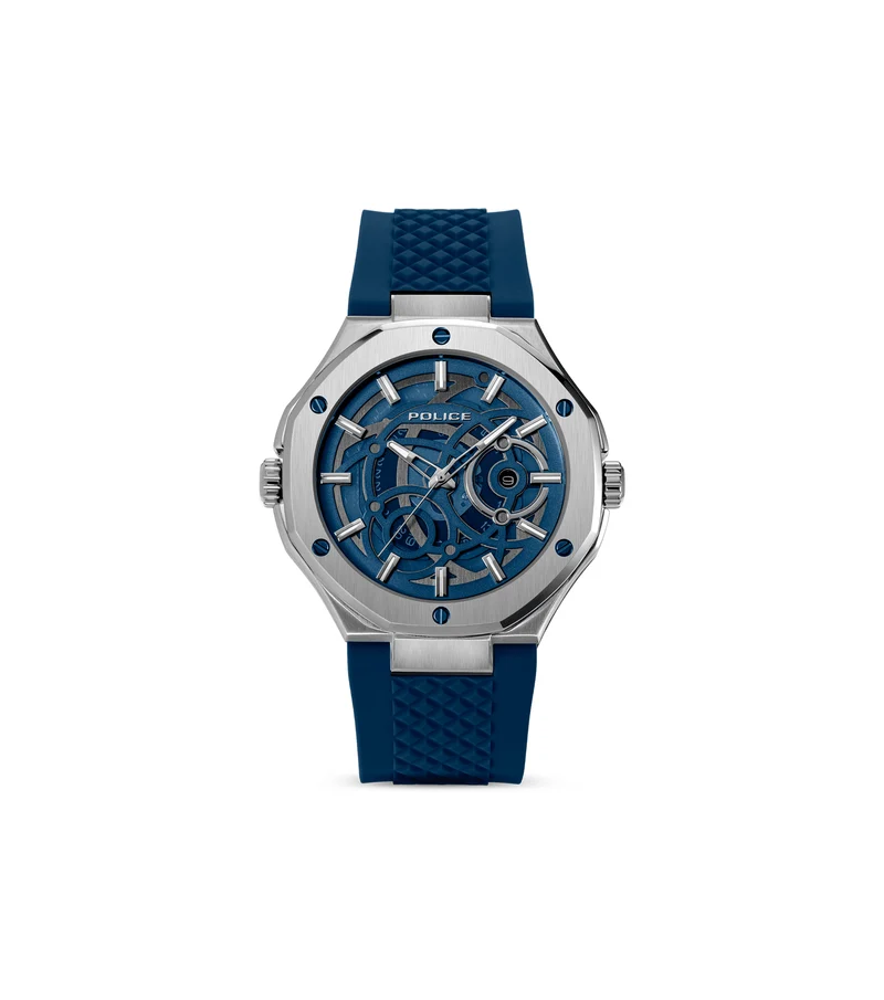 Police DUAL PEWGQ0081903 Herrenuhr Mehrfarbig • Zwei Zifferblätter • Multifunktion
