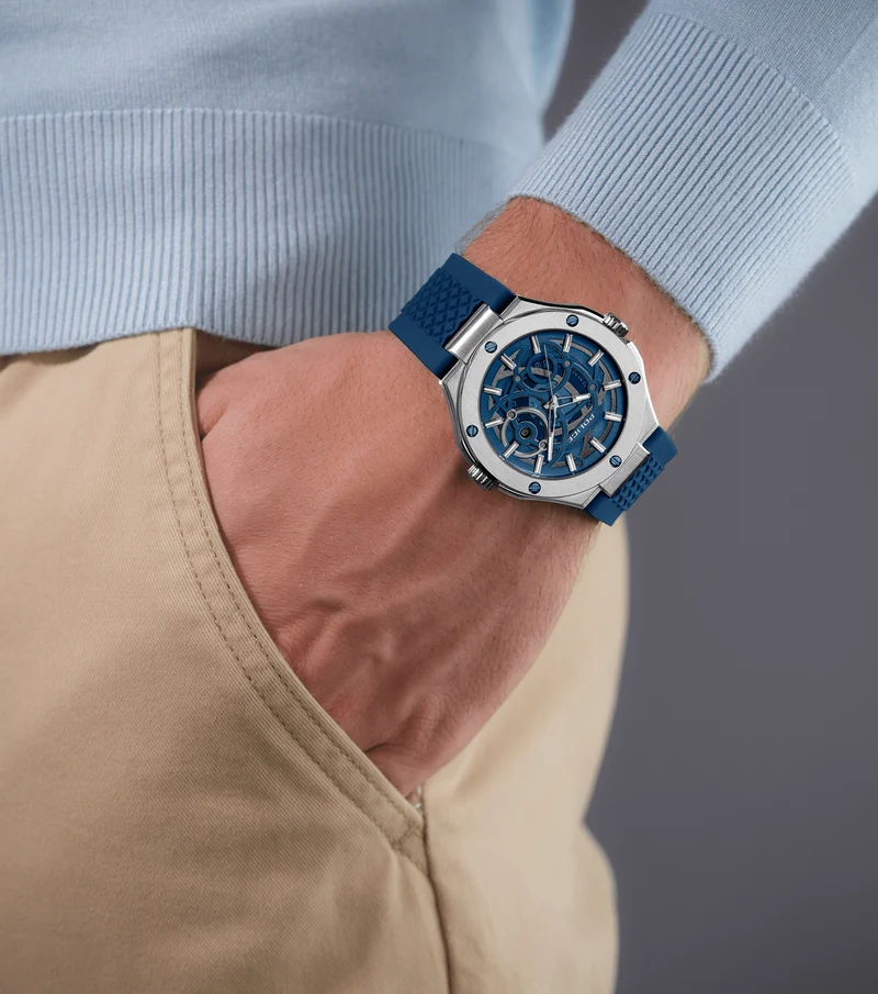 Police DUAL PEWGQ0081903 Herrenuhr Mehrfarbig • Zwei Zifferblätter • Multifunktion