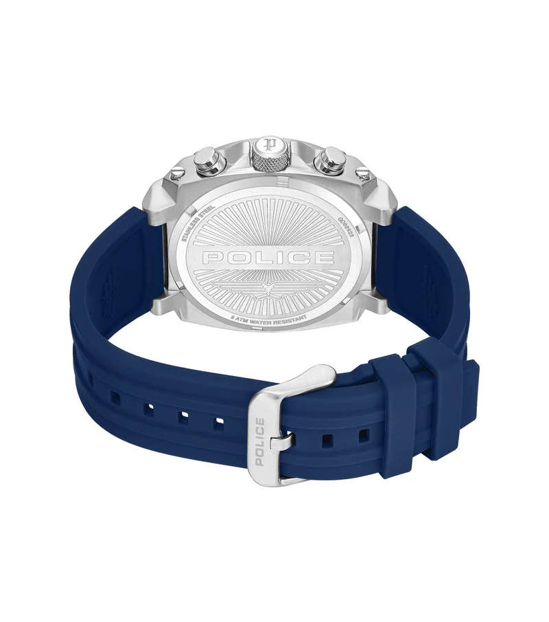 Police Norwood PEWGO0092904 Herrenuhr Blau • Chronograph • 5 ATM Wasserdicht