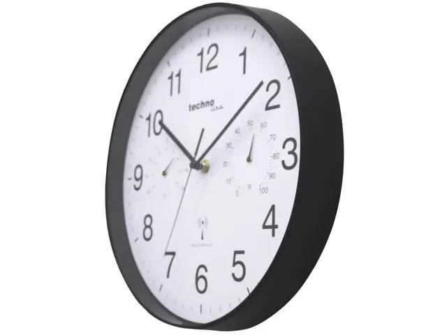 Technoline WT 8945 30cm schwarze Wanduhr