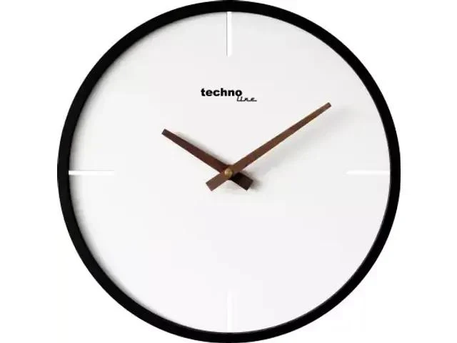 Technoline WT 4130 Wanduhr, 30 cm, weiß