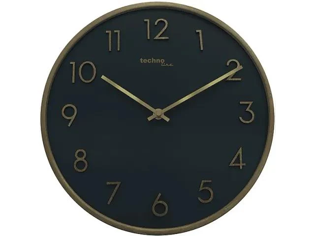 Technoline WT 2430 30 cm schwarze Wanduhr