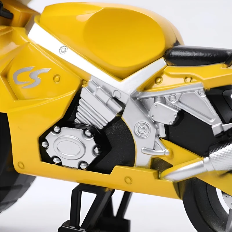 Motorfiets Wekker met Groot Wijzerplaat Kinderklok Sportmotor Design Decoratief Alarm Tijdsmeting Stoer | Sansoti