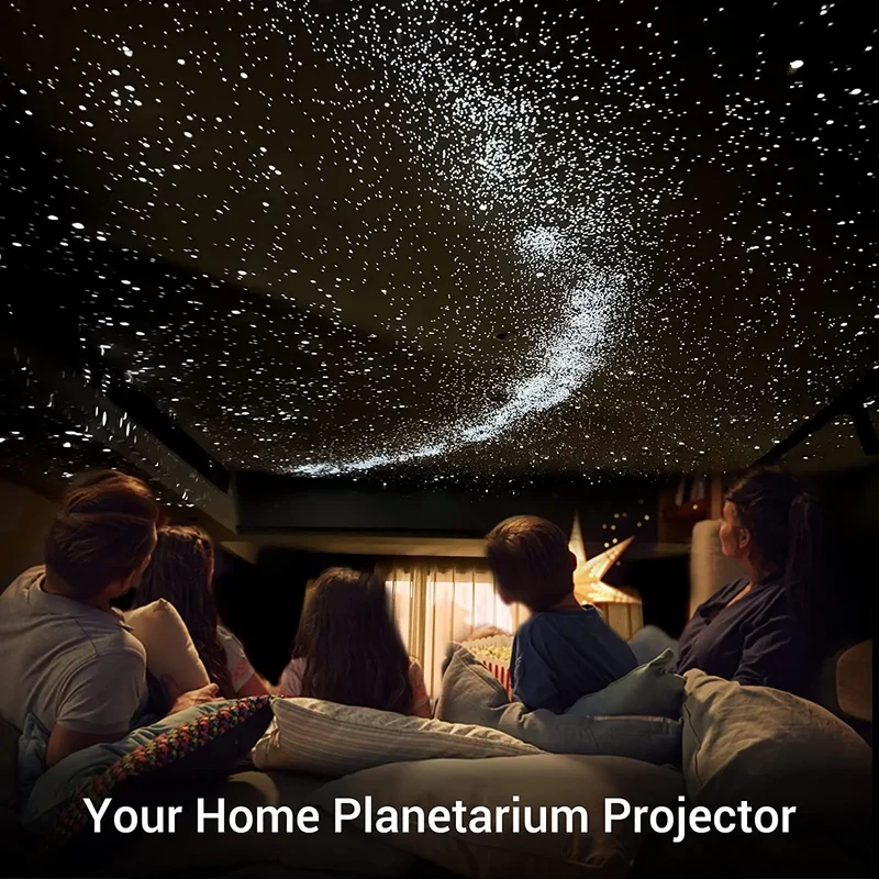 Sterrenprojector 360° Draaibaar met 13 Projectieschijven Nachtlampje Ruimte Sterrenhemel Galaxie Sfeerverlichting | Sansoti