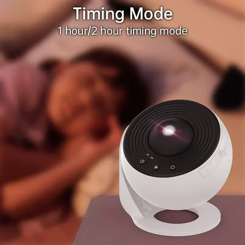 Sterrenprojector 360° Draaibaar met 13 Projectieschijven Nachtlampje Ruimte Sterrenhemel Galaxie Sfeerverlichting | Sansoti