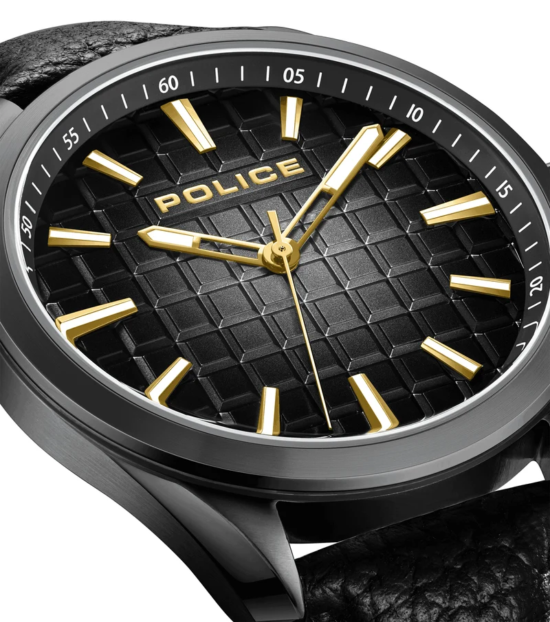 Police Doolin PEWGA0001003 Herren Armbanduhr Schwarz • Mineralglas • 5 ATM Wasserdicht