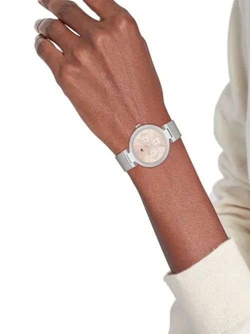 Tommy Hilfiger 1782767 Damen Armbanduhr • Texturiertes Zifferblatt • Quarzwerk
