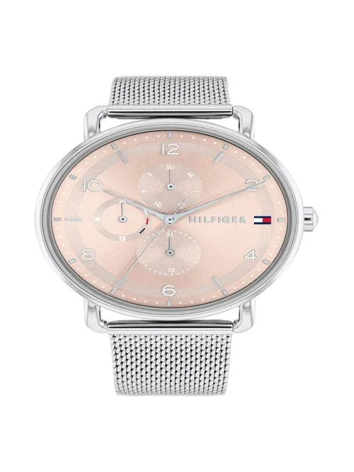 Tommy Hilfiger 1782767 Damen Armbanduhr • Texturiertes Zifferblatt • Quarzwerk