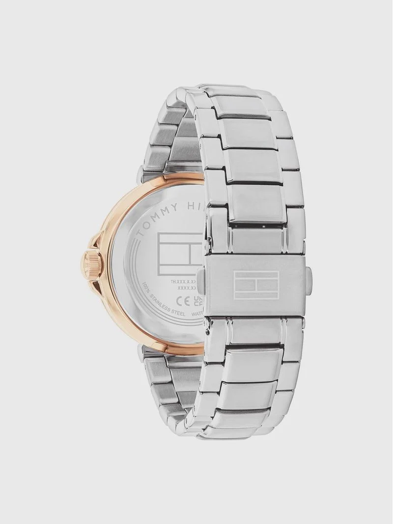 Tommy Hilfiger Lori Sport 1782754 Damen Armbanduhr • Multifunktions-Quarzwerk • Edelstahlarmband
