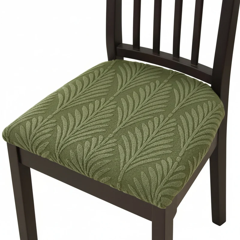 Elastische stoelhoes met zachte stretch voor eetkamerstoelen in moderne kleuren beige grijs afneembaar wasbaar | Sansoti