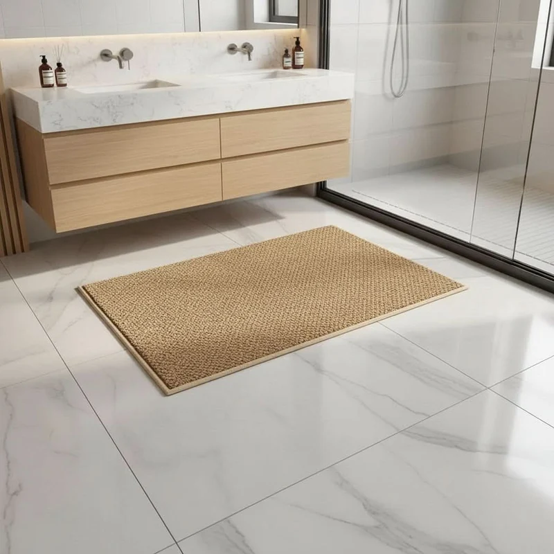 Absorberend Antislip Deurmat voor Entree Hal Keuken Binnen 50x80 60x90 80x120 Grijs Beige Bruin Vloermat | Sansoti