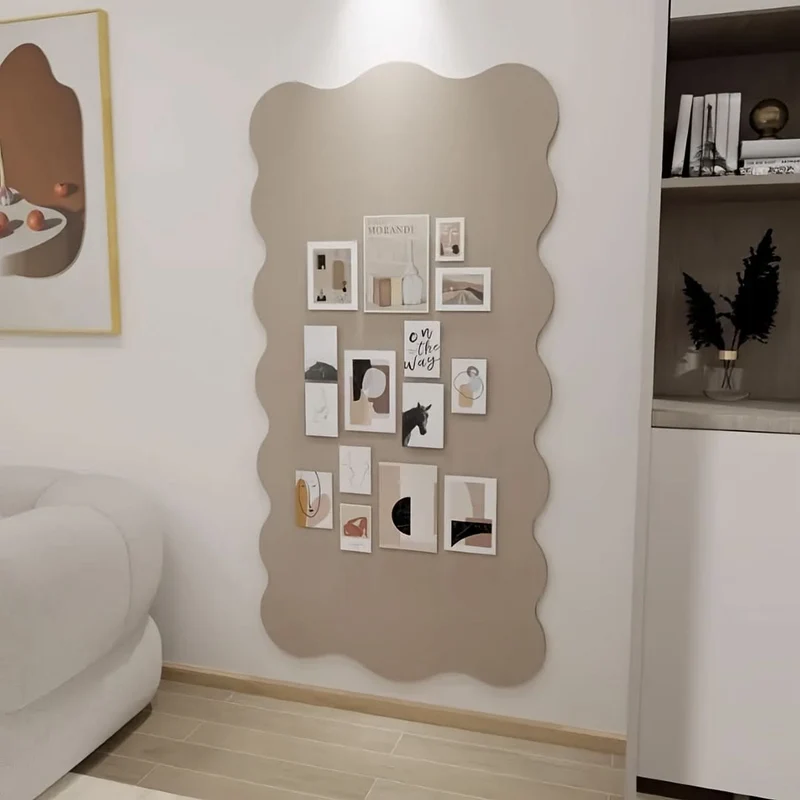 Vilten Prikbord Decoratief 60x120cm met Punaises voor Kantoor Thuiswerken Creatieve Ruimtes Muurbehang | Sansoti