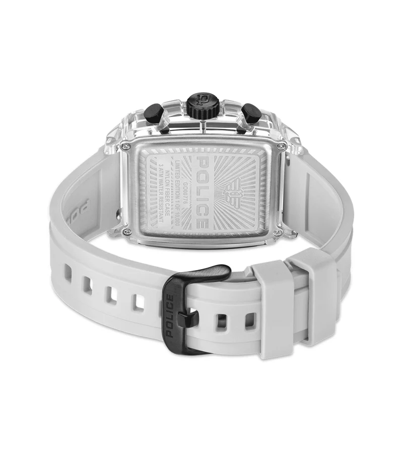 Police Clout Octet PEWGO00776X0 Herrenuhr Schwarz • Quarz-Chronograph • 8 austauschbare Armbänder