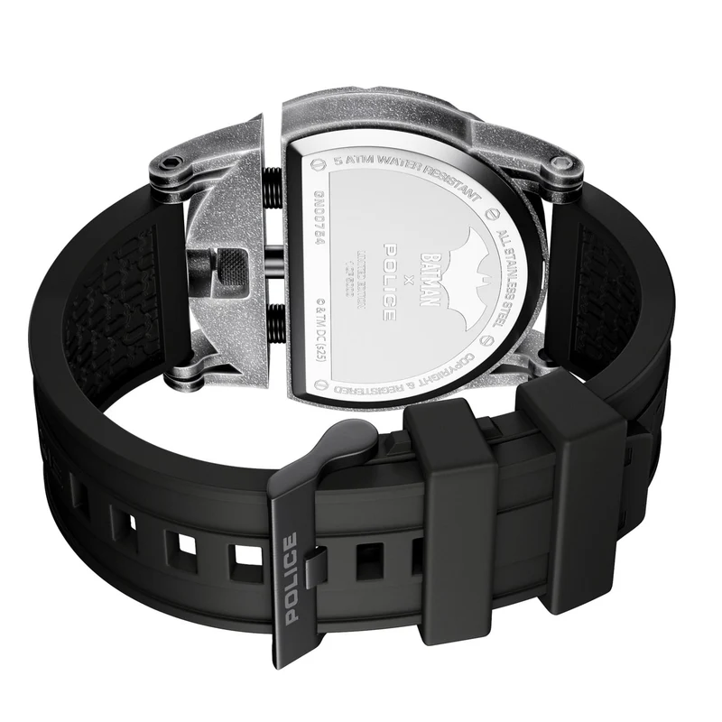 Police Dark Side PEWGN0075401 Herrenuhr Schwarz • Batman x Police Limited Edition • Mineralglas