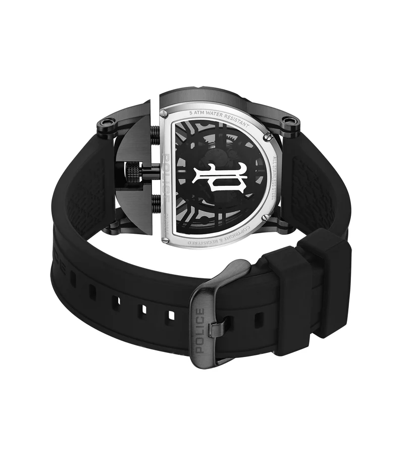 Police Daintree 2.0 PEWGM0081507 Herrenuhr Schwarz • Industrielles Design • 5 ATM Wasserdichtigkeit