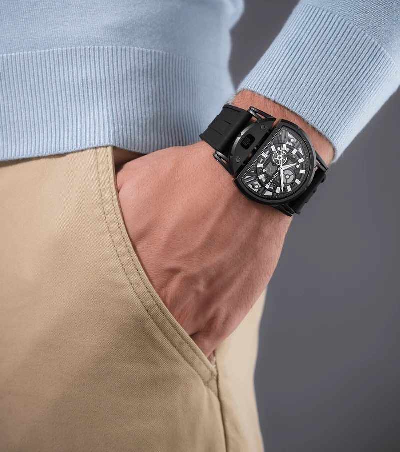 Police Daintree 2.0 PEWGM0081507 Herrenuhr Schwarz • Industrielles Design • 5 ATM Wasserdichtigkeit
