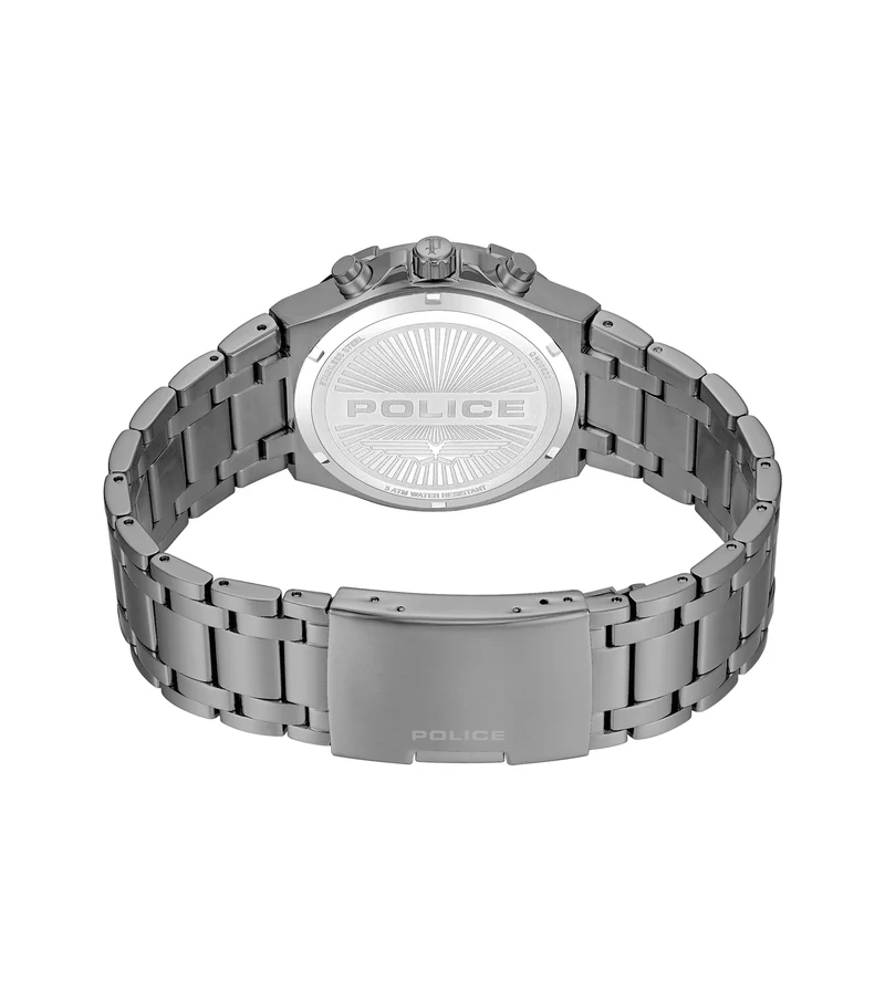 Police Guardian PEWGK0082005 Herrenuhr Silber • Multifunktions-Chronograph • Edelstahlgehäuse
