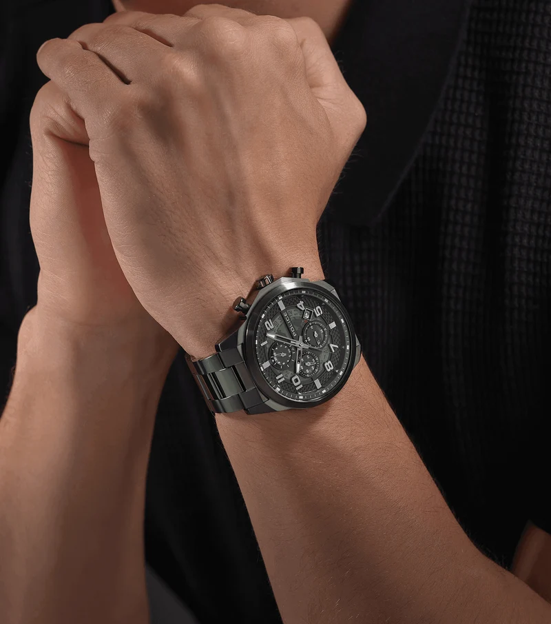Police Soul PEWGK0053903 Herrenuhr Grau • Multifunktionswerk • 5 BAR Wasserdicht