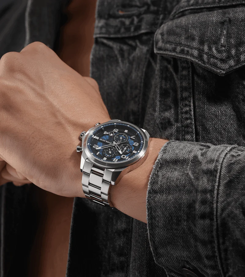 Police Soul PEWGK0053901 Herrenuhr Silber • Multifunktions-Chronograph • 5 ATM Wasserschutz