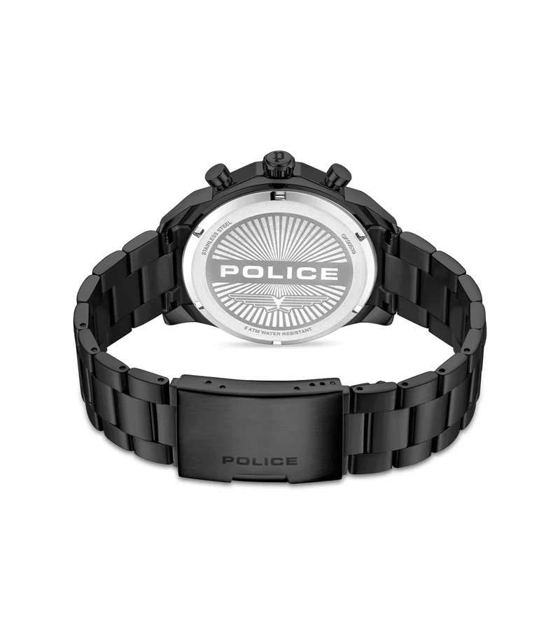 Police Soul PEWGK0053902 Herrenuhr Schwarz • Multifunction-Werk • 5 ATM Wasserdicht