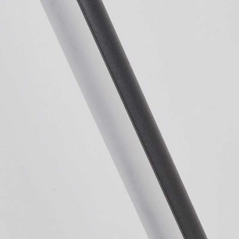Slanke Staande LED Lamp Dimbaar met Afstandsbediening Aluminium IJzer Acryl Zwart Wit Modern Minimalistisch | Sansoti
