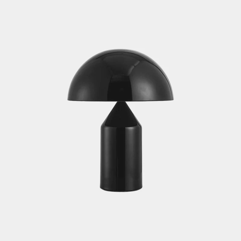Metalen Paddenstoel Tafellamp 3 Lichtkleuren LED Schakelaar Minimalistisch Modern Leeslamp Woonkamer | Sansoti