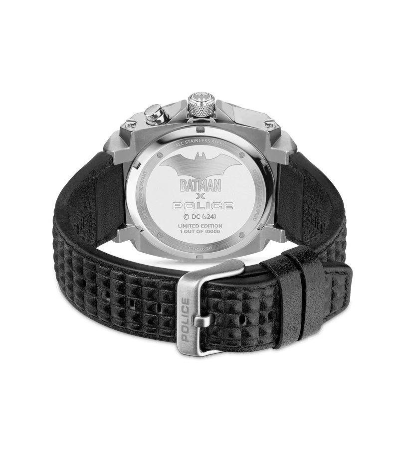 Police Forever Batman PEWGD0022603 Herrenuhr Schwarz • Limited Edition • Hintergrundbeleuchtung