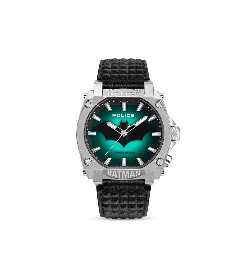 Police Forever Batman PEWGD0022603 Herrenuhr Schwarz • Limited Edition • Hintergrundbeleuchtung