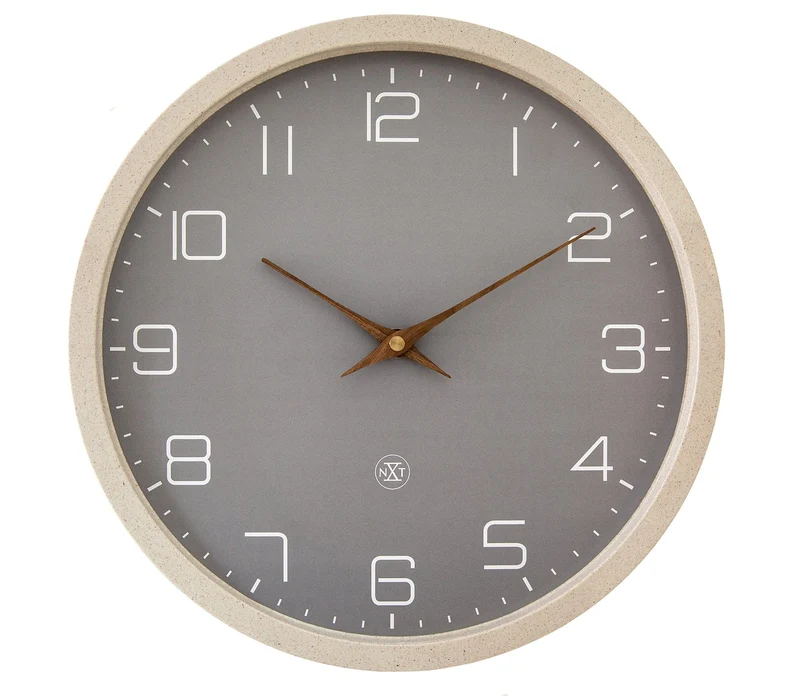 Wall Clock 30cm-Silent-Paper & Bioplastic-nXt 'Eco'