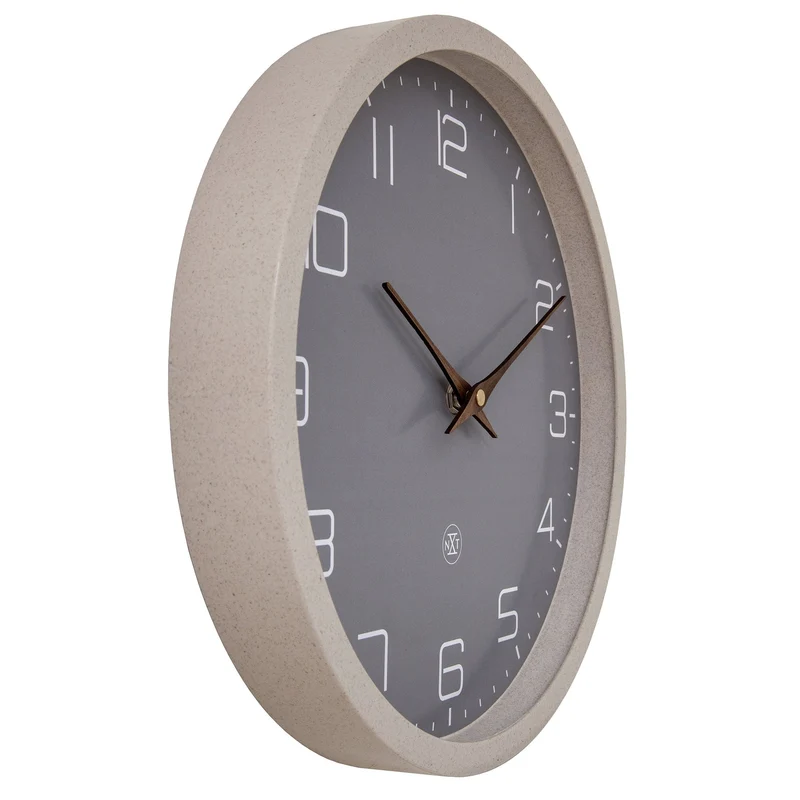 Wall Clock 30cm-Silent-Paper & Bioplastic-nXt 'Eco'