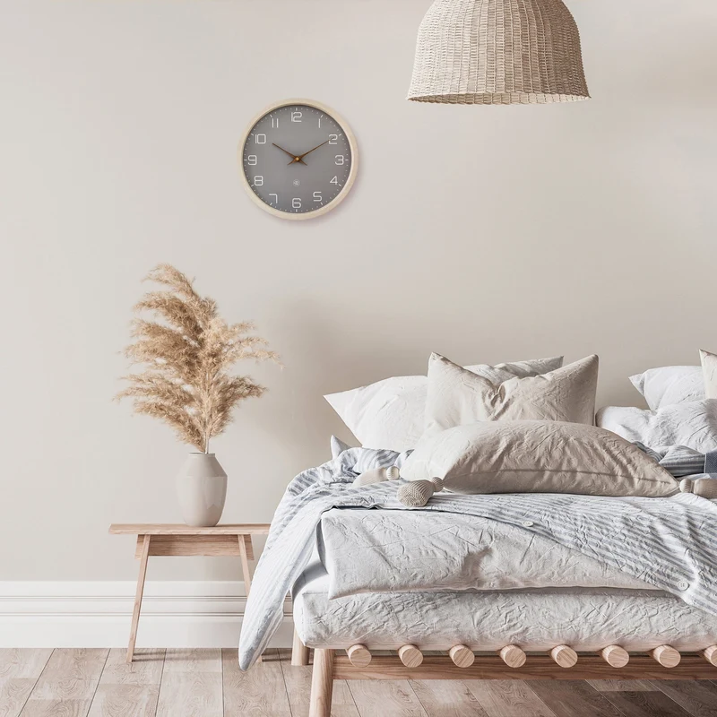 Wall Clock 30cm-Silent-Paper & Bioplastic-nXt 'Eco'