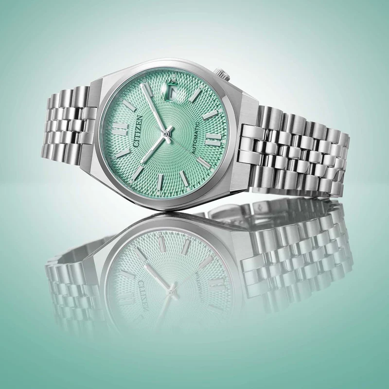 Citizen TSUYOSA 60 NK0030-51X Herren Armbanduhr • Automatikwerk mit 60h Gangreserve • Saphirglas
