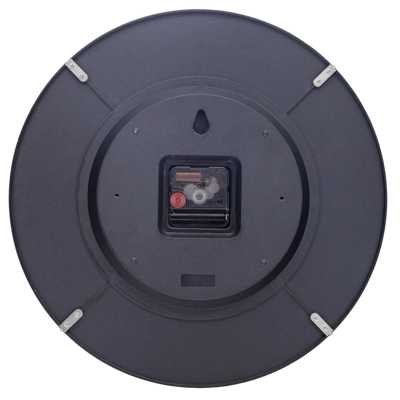 Wall Clock 35cm Domed Glass Lens-Silent-Glass-NeXtime 'Duomo'