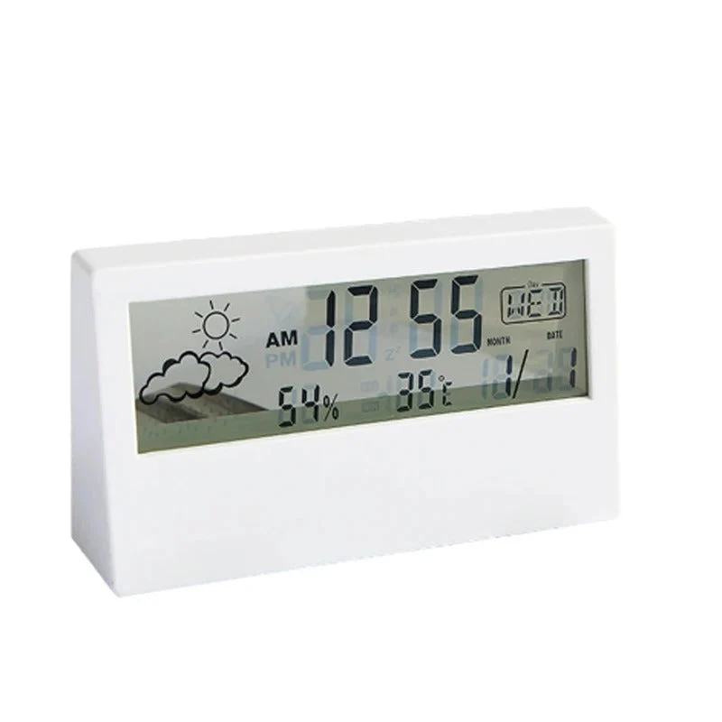 Digitaler Wecker mit Wettervorhersage