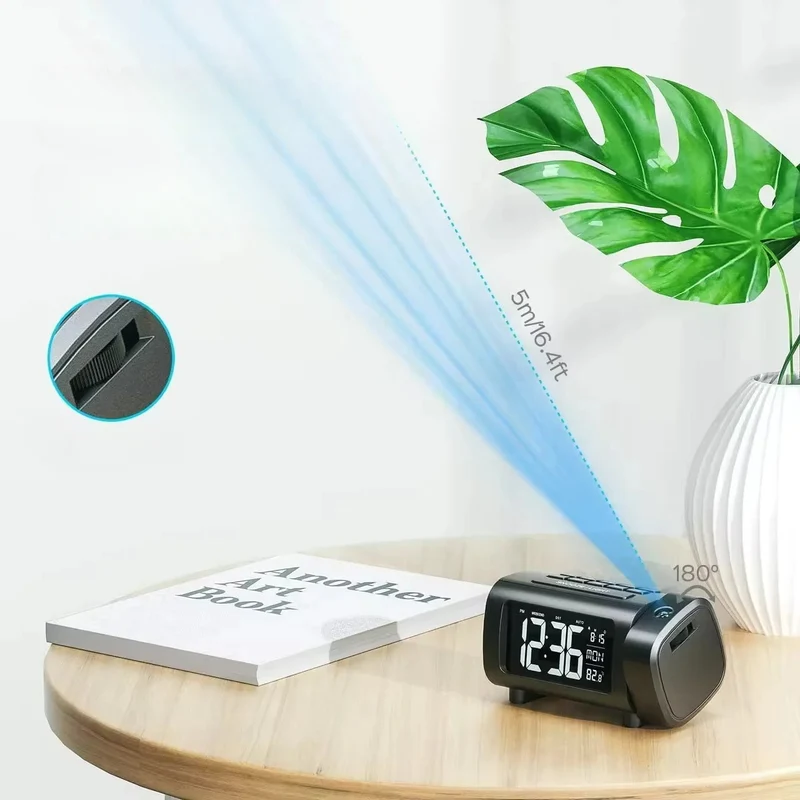 Digitaler Radiowecker mit praktischer Deckenprojektion