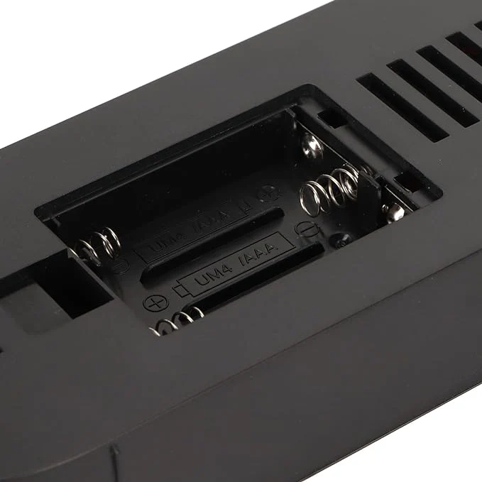Digitaler Wecker in Holzoptik batteriebetrieben