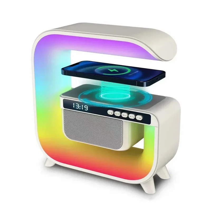 Lichtwecker mit Bluetooth Lautsprecher und Ladegerät