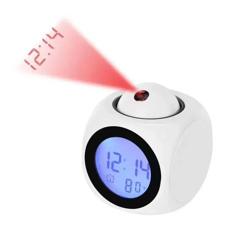Digitaler Projektionswecker für die Decke