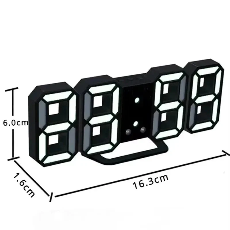 Digitaler LED Wecker mit Leuchtziffern