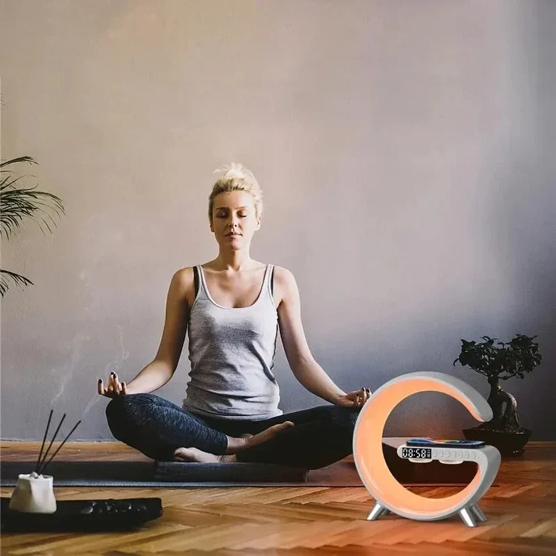 Lichtwecker Lampe mit Musik und Lautsprecher