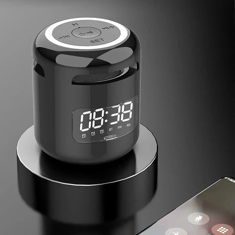 Digitaler Wecker mit Bluetooth Lautsprecher