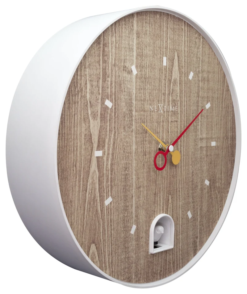Wall clock - 30 cm - ABS - 'Nightingale'