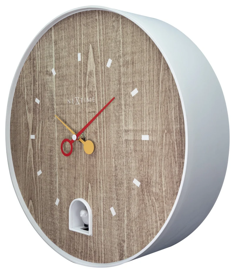 Wall clock - 30 cm - ABS - 'Nightingale'