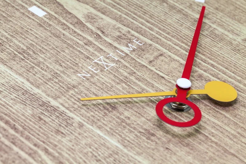 Wall clock - 30 cm - ABS - 'Nightingale'