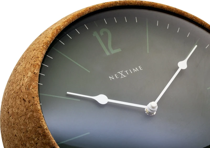 Wall clock - 30 cm - Cork / Glass - 'Cork'